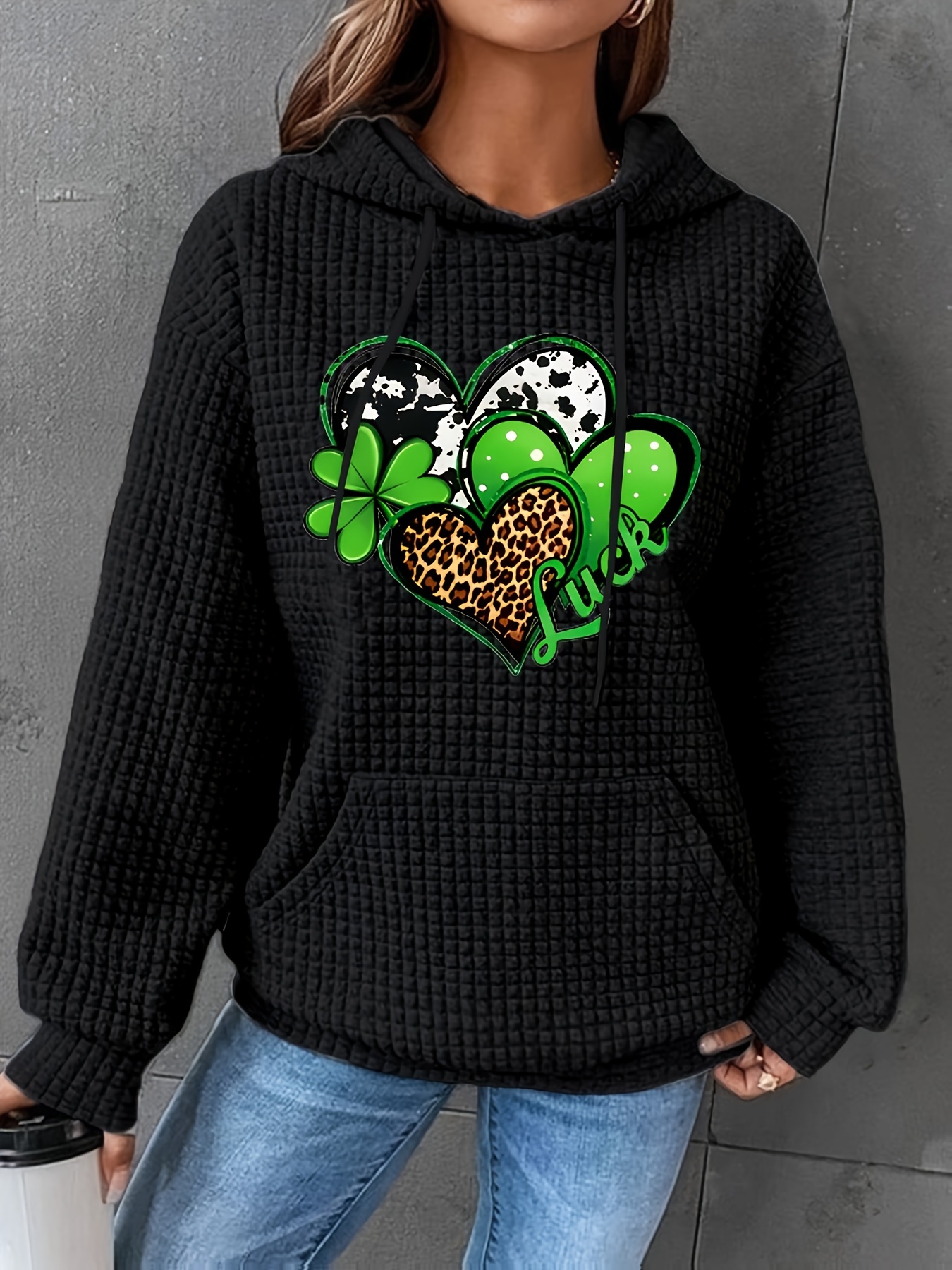 St patricks discount day hoodie women's