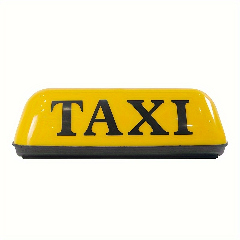 Hot Car Sign Lampe Universal 12V Taxi Schild Gelb Sockel Kabine