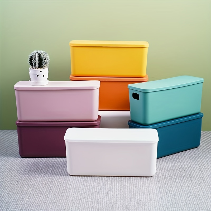 Waterproof Storage Boxes Toys Snack Clothes Socks Sundries