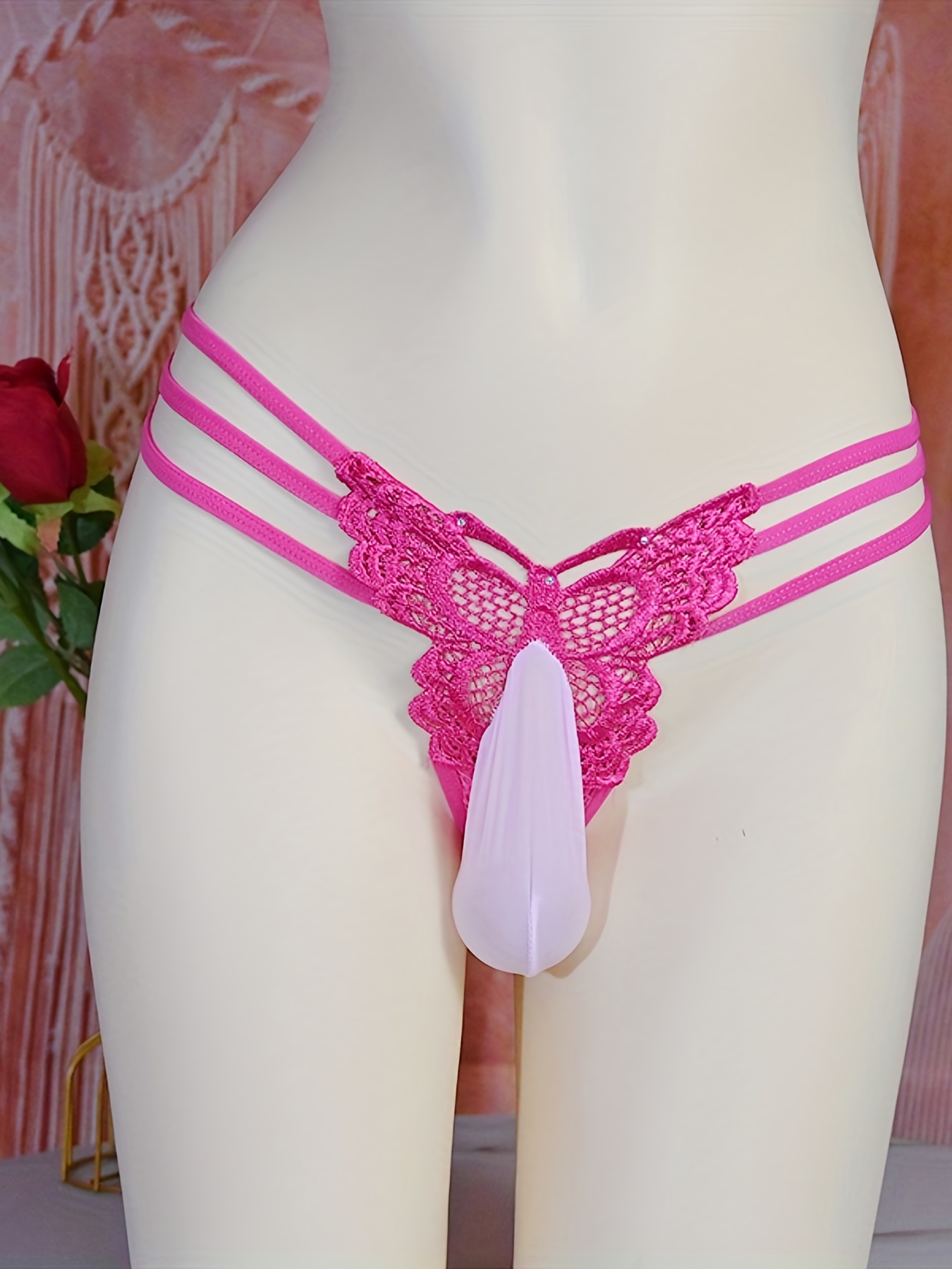 Sexy Sex Underwear Lace Transparent One-piece Underwear Uniform Temptation  Open Crotch Exposed Chest Underwear