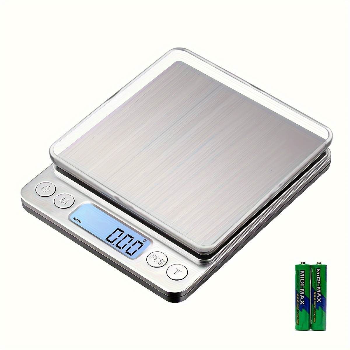 Kitchen Scale With Bowl Food Scale Household Small Baking - Temu