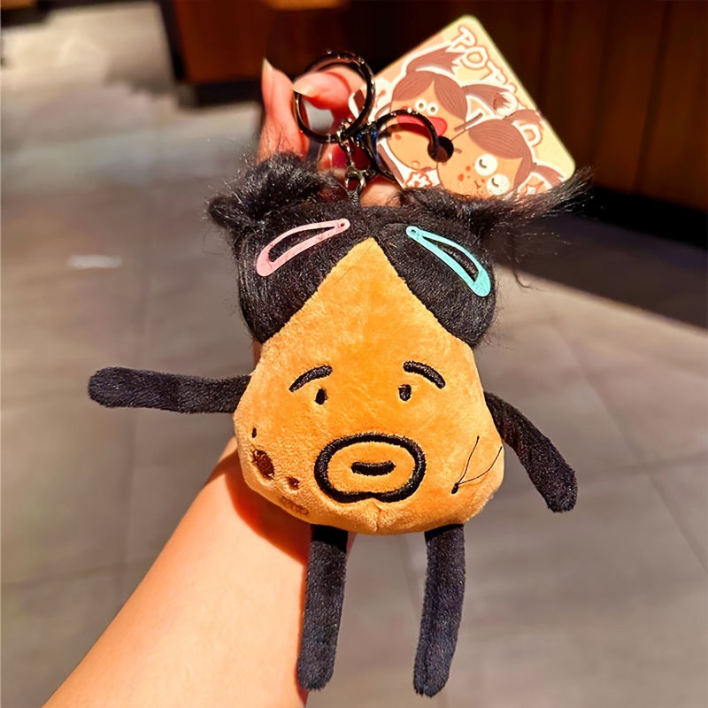 Soft And Funny Fried Potato Doll Halloween Christmas - Temu
