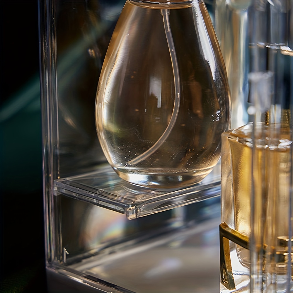 Euna  Multi-functional Acrylic Mug Storage Rack Can Be Freely Combined  With Desktop Organization Perfume Shelf – Eunaliving