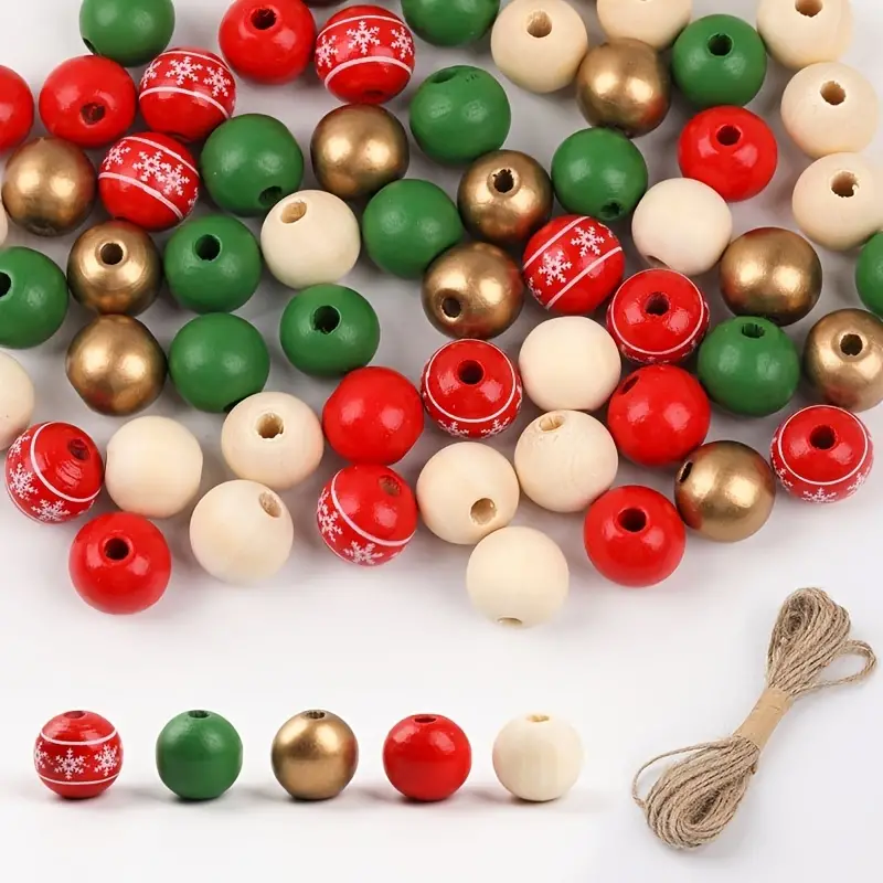 Per Pack Solid Multicolor Round Beads For Jewelry Making - Temu