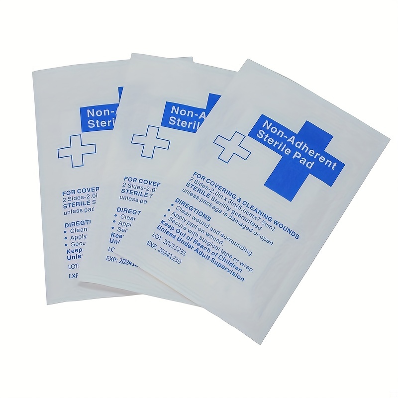 Multiple Specifications Of Sterile Gauze Pads With - Temu