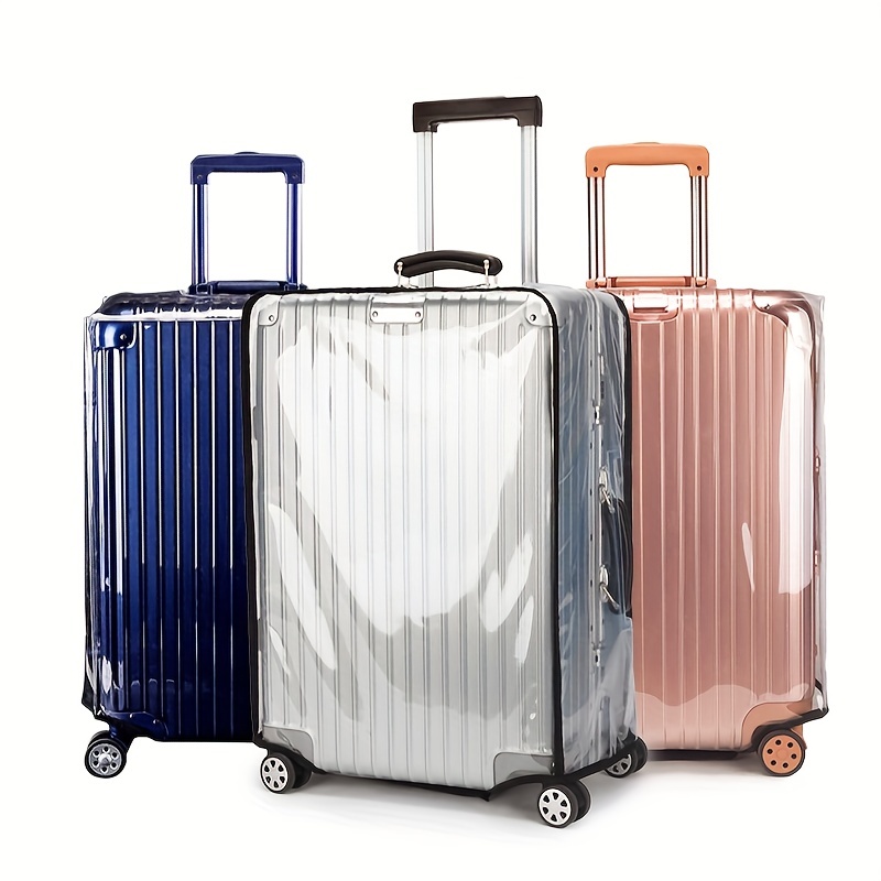 Tbest Housse de valise Housse de protection élastique pour valise de  anti-poussière (points blancs conditionnement