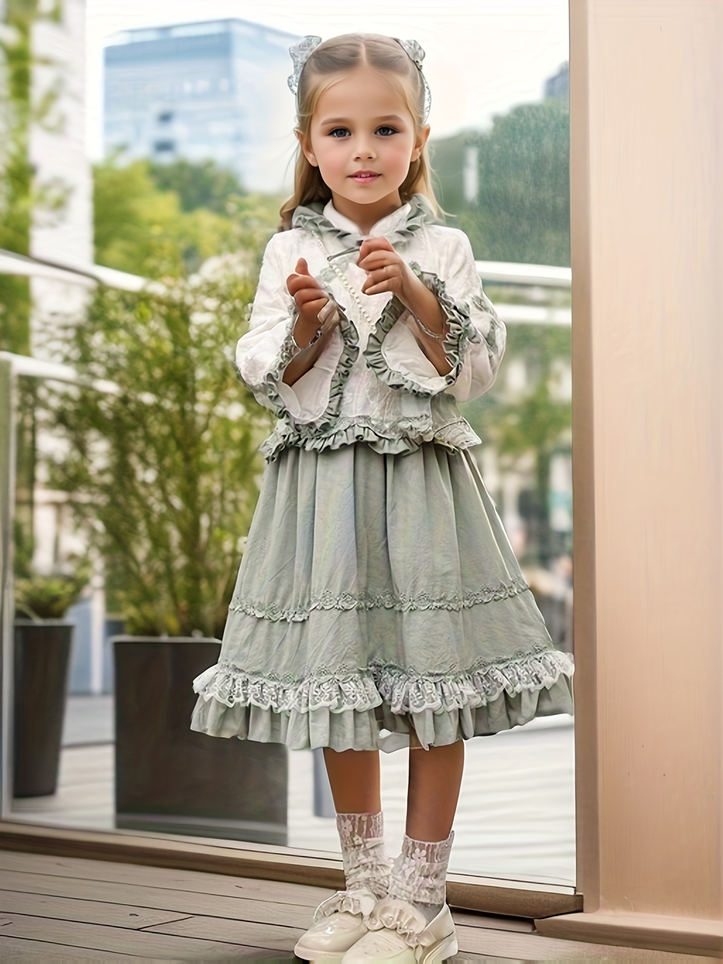 Vestido store estiloso infantil