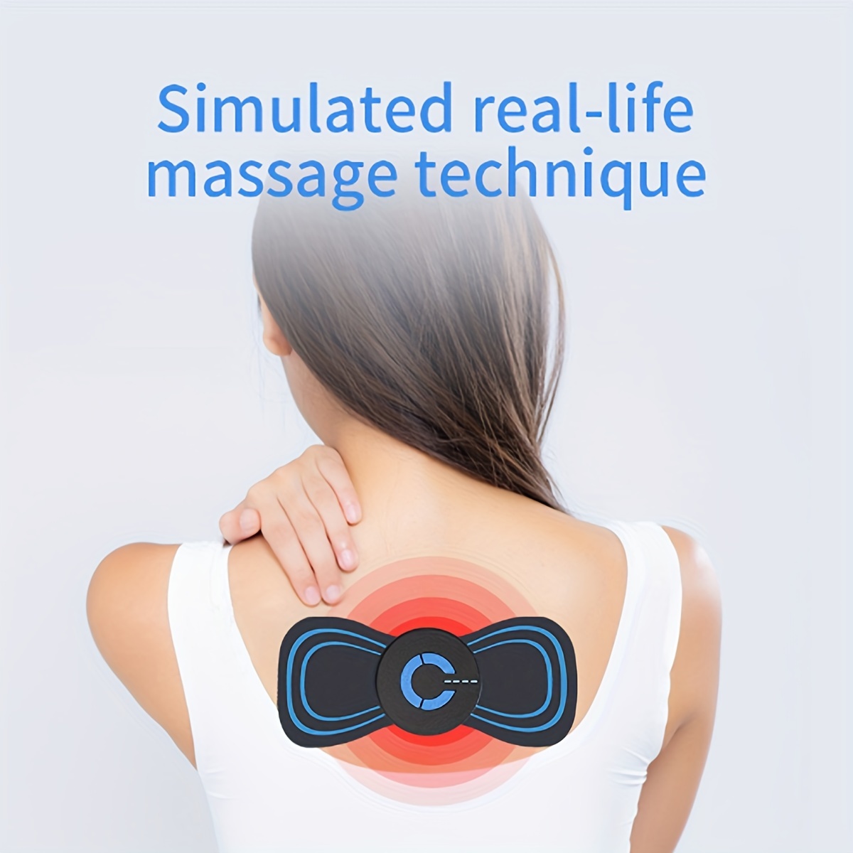 Foreverlily Neck Massager, Dual Heat Settings, For Massage Of Neck,  Shoulders, Waist, Back, Legs, And More - Temu