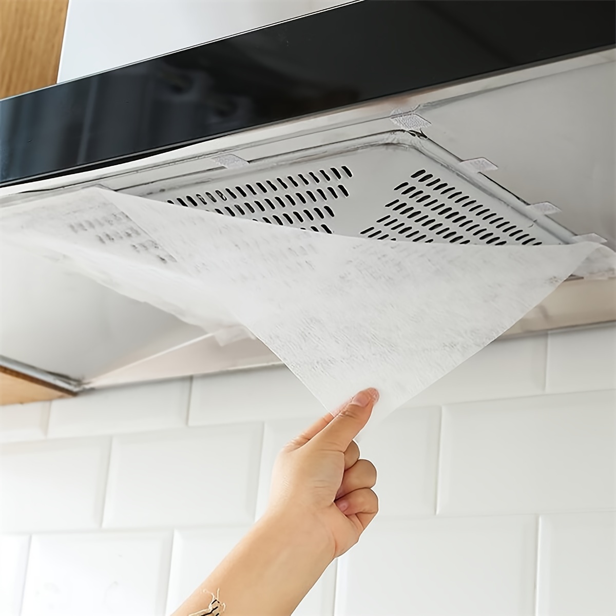 Kitchen Exhaust Hood Oil proof Cover Oil absorbing Film - Temu