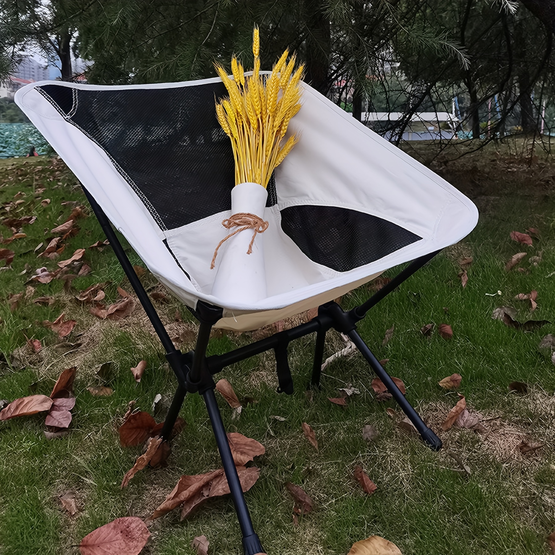 Premium portable outlet camping chair