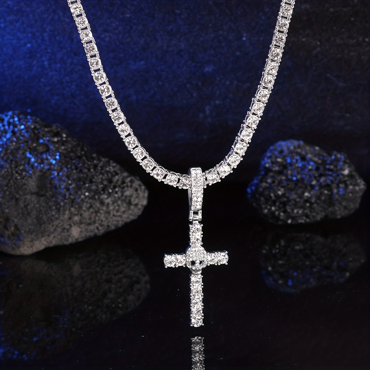 Tennis cross deals pendant