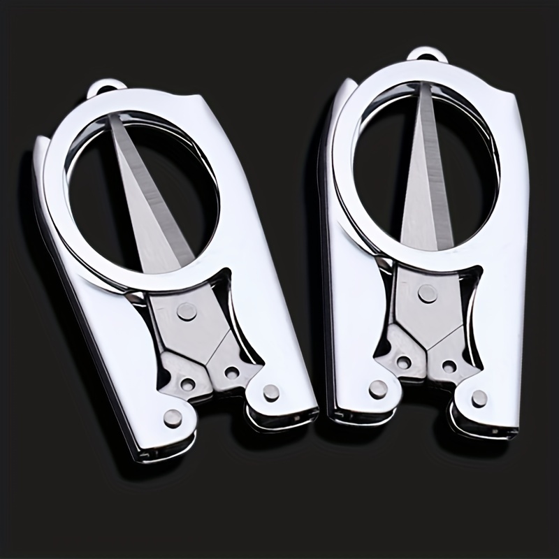 1 Stainless Steel Foldable Small Scissors, Sewing Scissors, Portable Mini  Scissors For Home And Travel Use, Sewing Notions