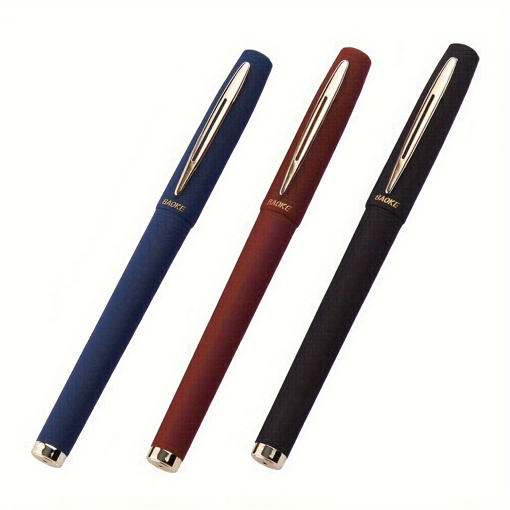 Set of 7 Blue Gel Ballpoint Pen, Black 0.5 mm Ballpoint Pen