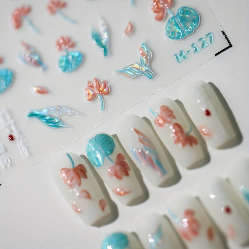 Kawaii Nail Art Adesivo para Crianças, Brinquedos Princess Beauty