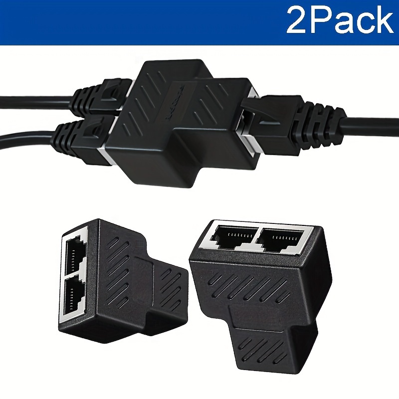 Connecteurs Répartiteurs Ethernet Rj45 1 À 2 Connecteurs