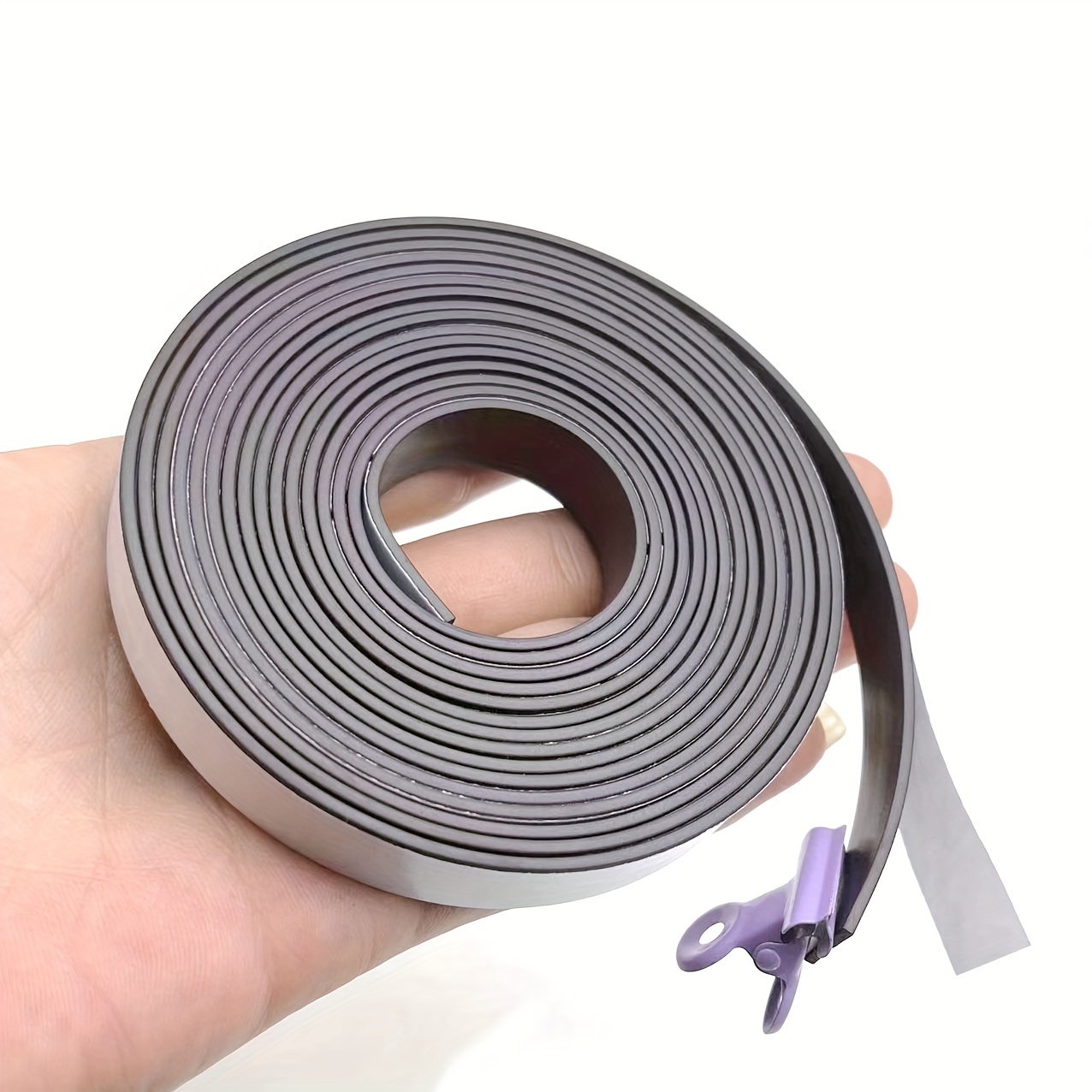 

1pc 3m*13*mm*1.5mm Double-sided Tape Rubber Magnetic Random Cutting Soft Magnet