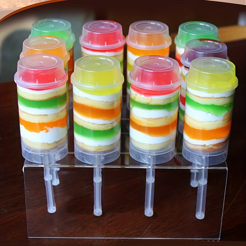 Plastic Cake Push Pop Container