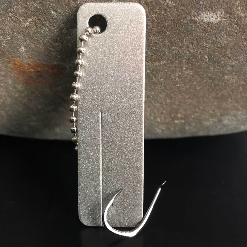 Knife Hook Sharpening Stone Outdoor Mini Fish Hook Sharpener