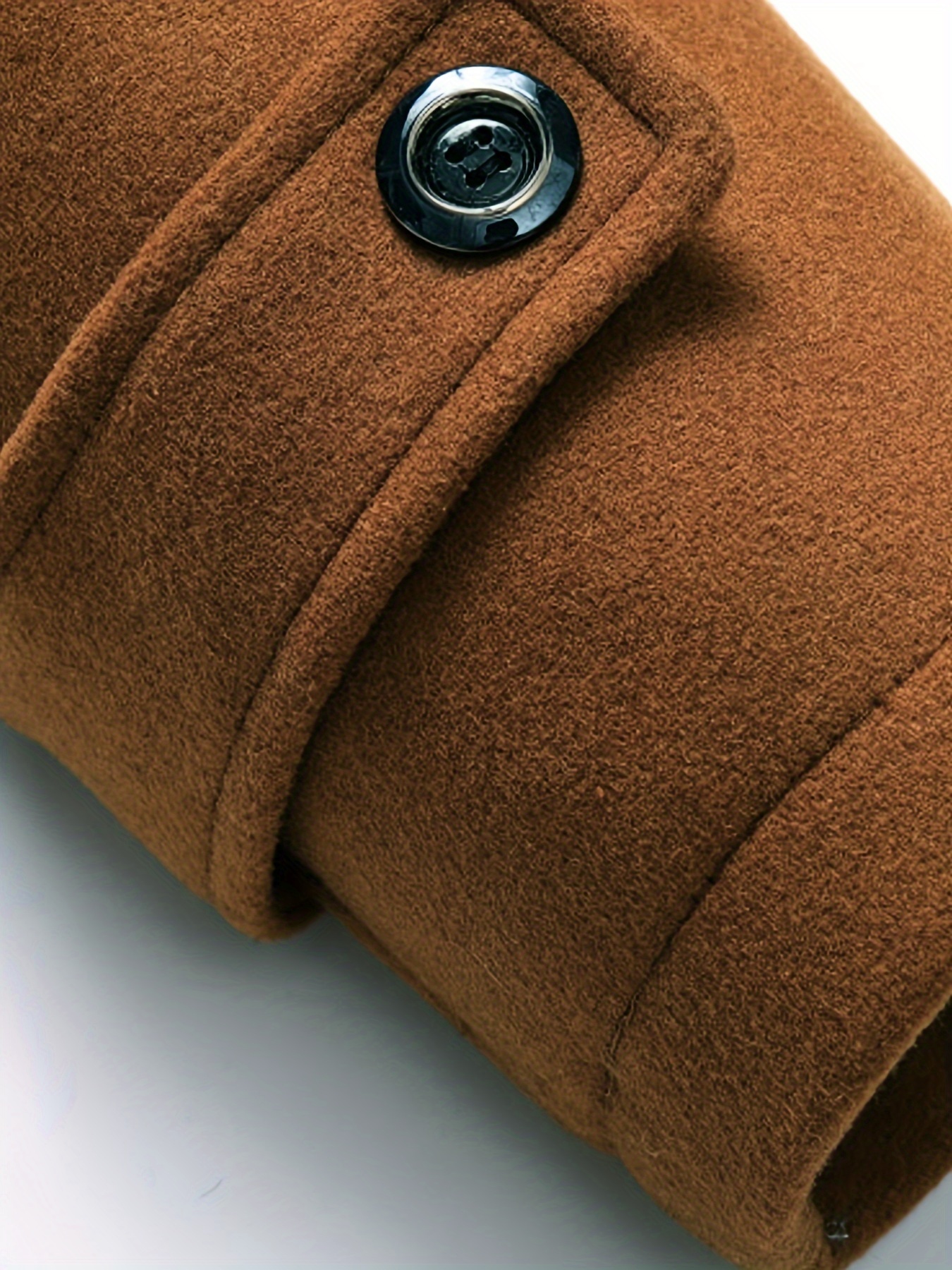 New Wool Coat Men's Business Casual Thick Warm Slim Jacket - Temu