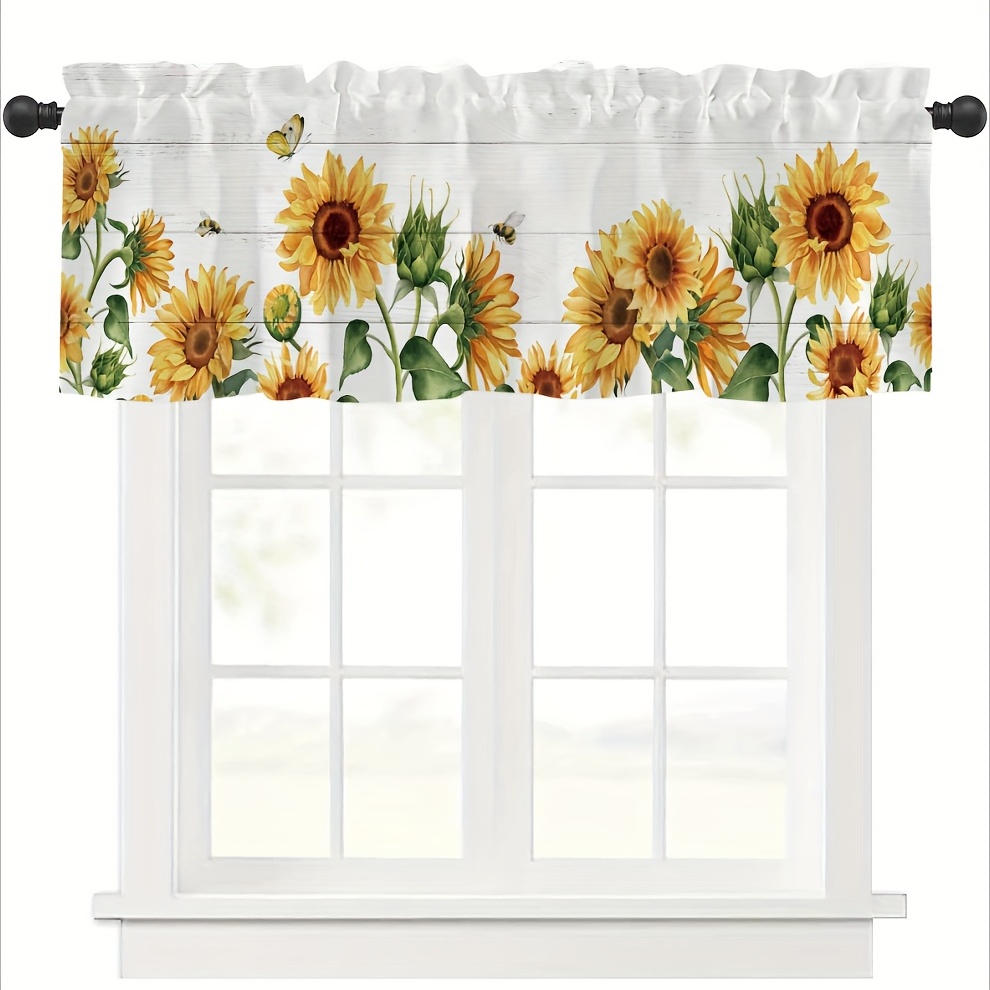 Sunflower Valances - Temu