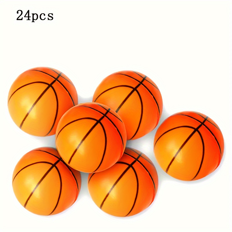Pu Sponge Balls Foam Ball Mini Basketball Micro Elastic Ball - Temu