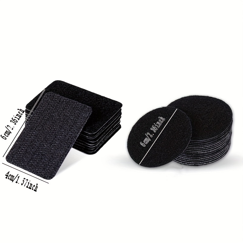 60mm Self Adhesive Hook Loop Fastener Tape Stickers Adhesive Dots Hooks and  Loops For Bed Sheet Sofa Mat Carpet Anti Slip
