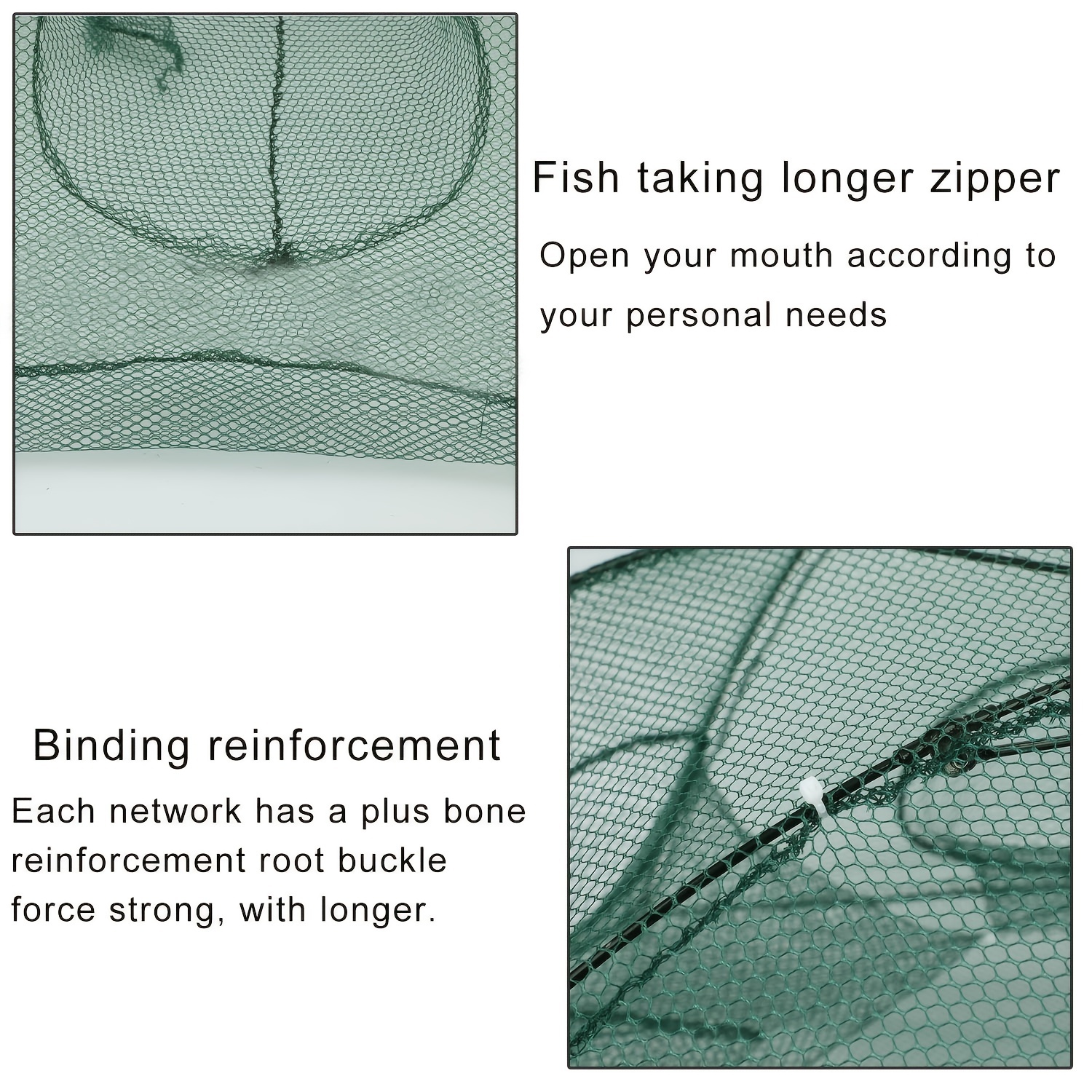 Sougayilang Foldable Fishing Net Trap: Catch Crabs Crawdads - Temu Canada