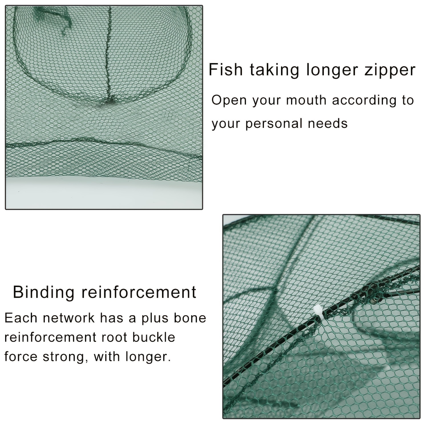 Sougayilang Foldable Automatic Fishing Net 6 Holes Portable - Temu