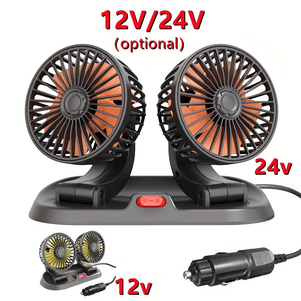 12V Auto Elektrische Mini Fan Ventilator
