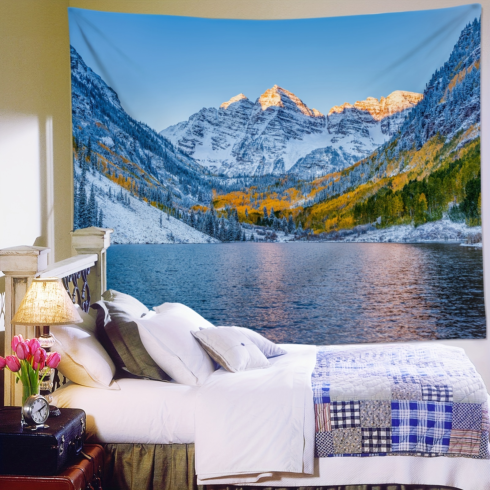 Mountain tapestry large hot sale