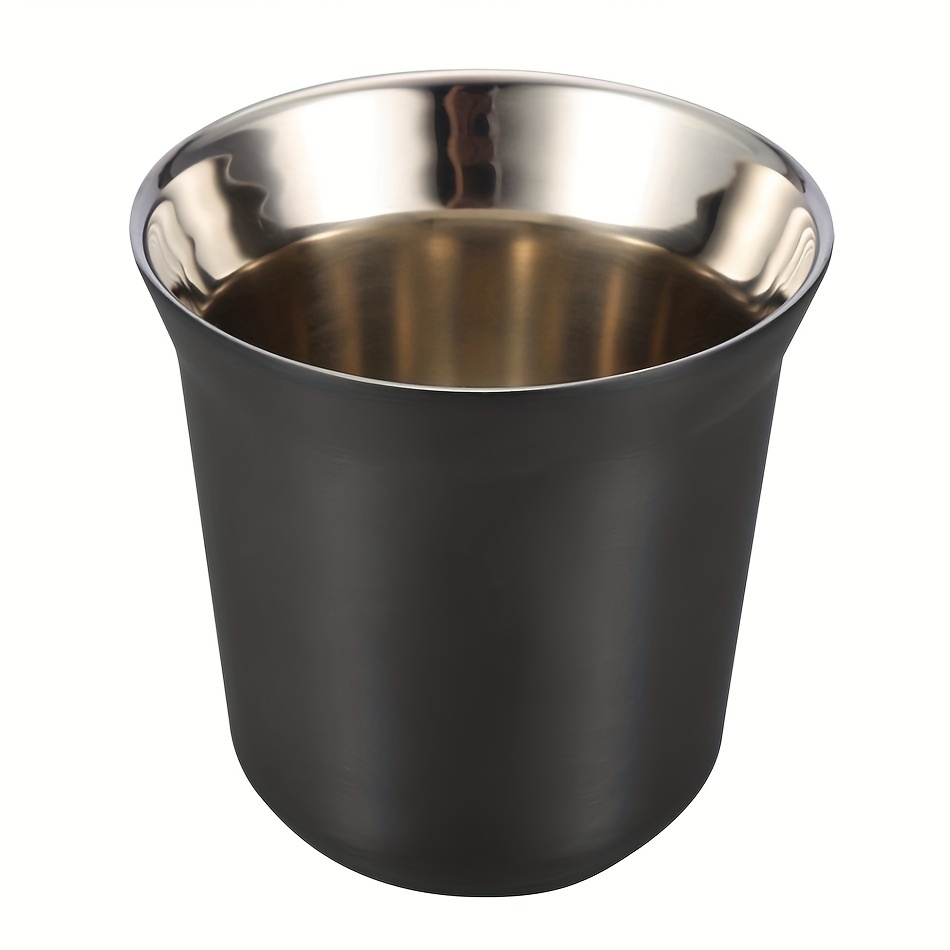 Double Layer Stainless Steel 304 Coffee Cup, Mini Coffee Mug, Mini