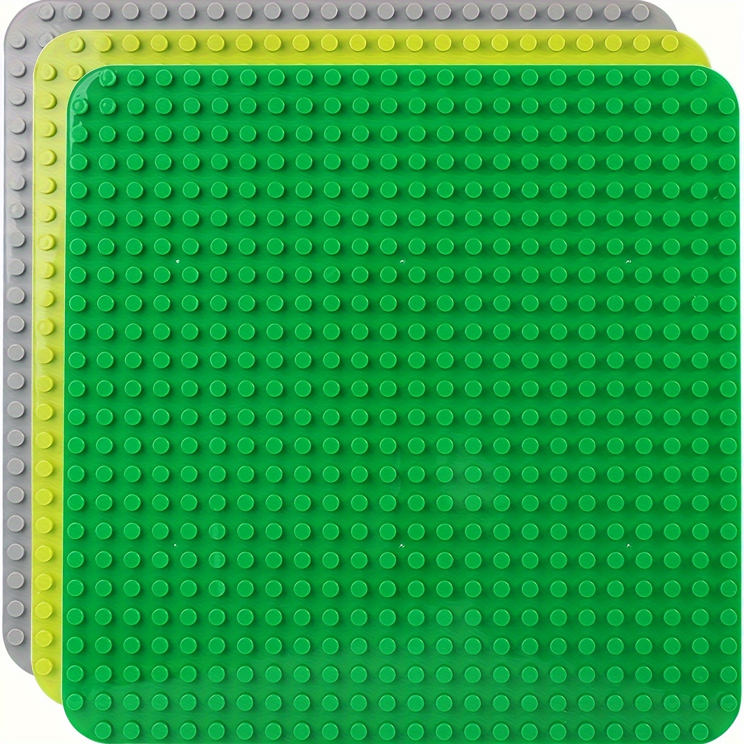 Plaques de base pour blocs de construction, 12x12 points, assemblage de  briques de grande taille, compatibles