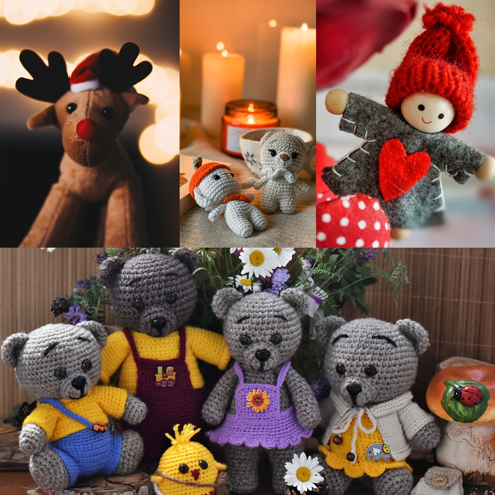 Safety Eyes Stuffed Animals, Crochet Teddy Bear Eyes