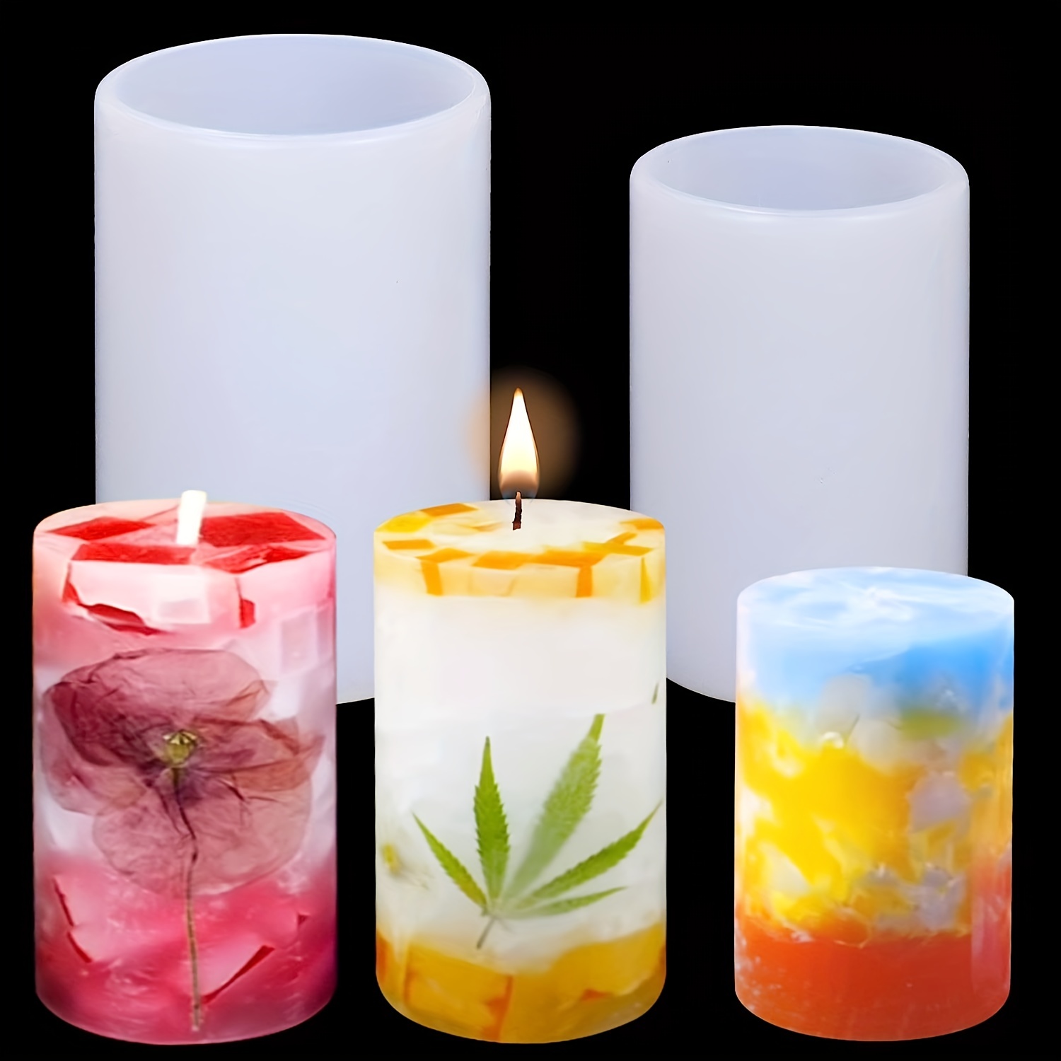 1pc Stampo Candele A Bolle Stampi In Silicone Produzione - Temu Switzerland