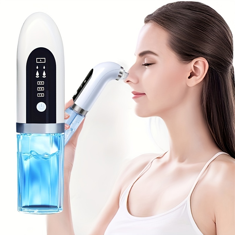 

Electric Blackhead Remover Vacuum - Usb Rechargeable Pore Cleaner For Facial Cleaning And Pimple Removal