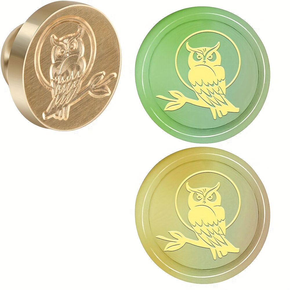 Owl Wax Seal Stamp - Animal & Bird Inspired Wax Seal