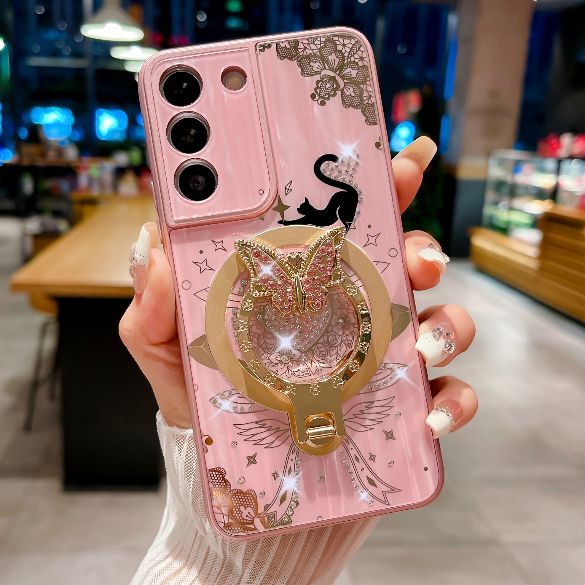 Galaxy S23 Ultra Phone Case Ladies Girl Luxury Cute - Temu