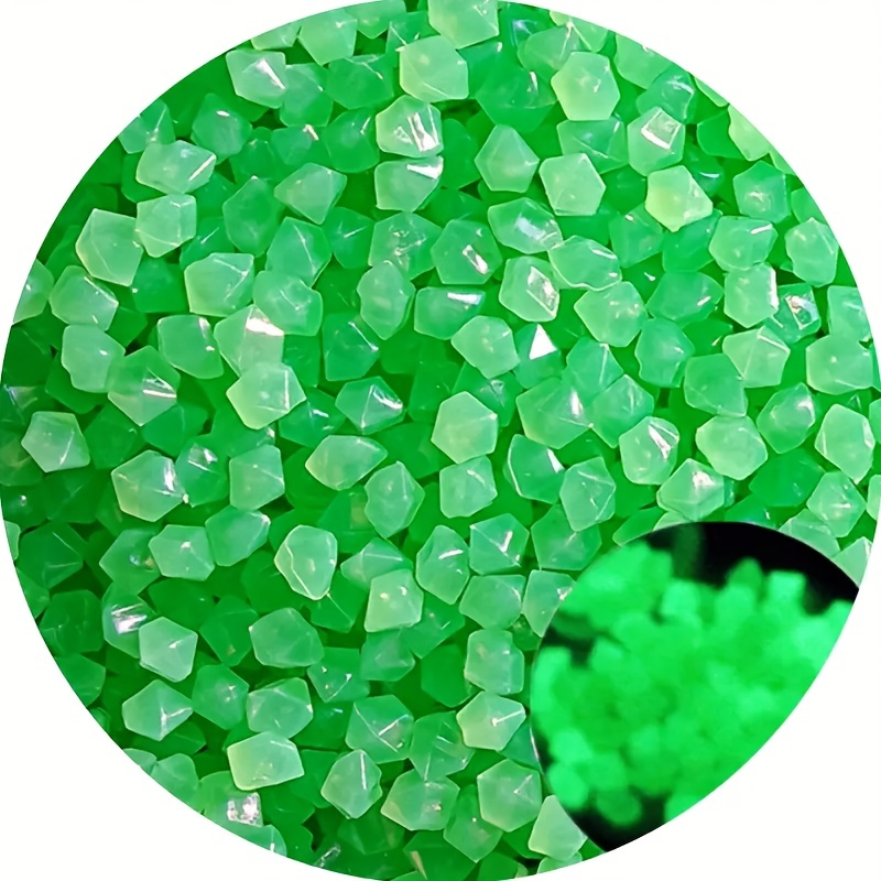 50pcs Glow In The Dark Pebbles for Garden and Wedding Decor