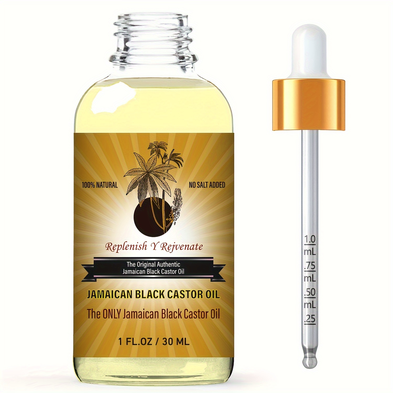 30ml Aceite Esencial Facial Aceite Ricino Negro Jamaicano - Temu