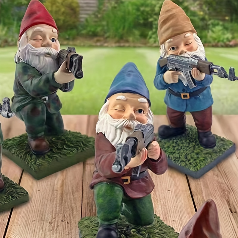 Outdoor Resin Gnome Statue