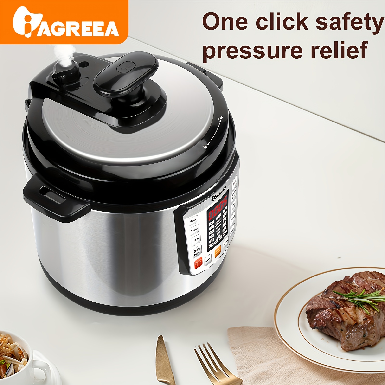 Large Capacity Multi Function Electric Pressure Cooker Instant Pot