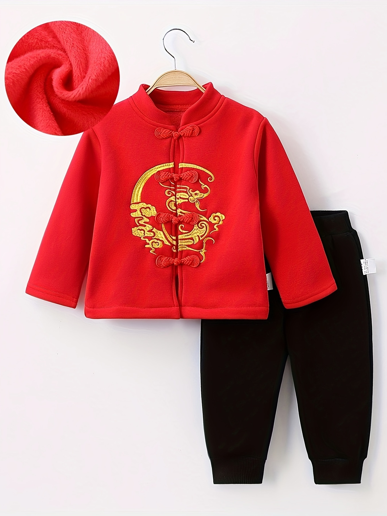 Boys Tang Suit Hangfu Long Sleeves Kids Clothes Chinese Size Please ...