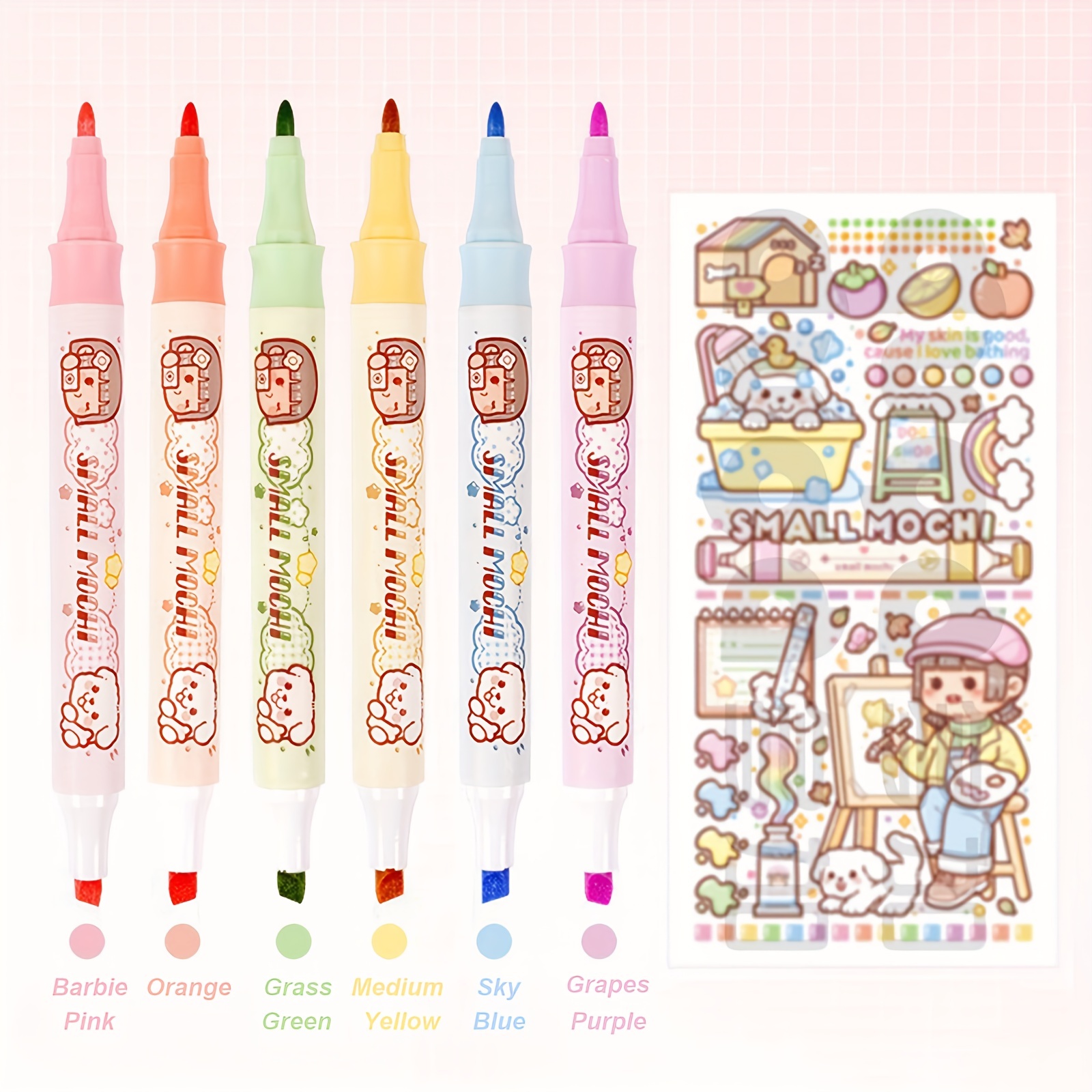 MochiThings: Twin Plus Color Pen Set