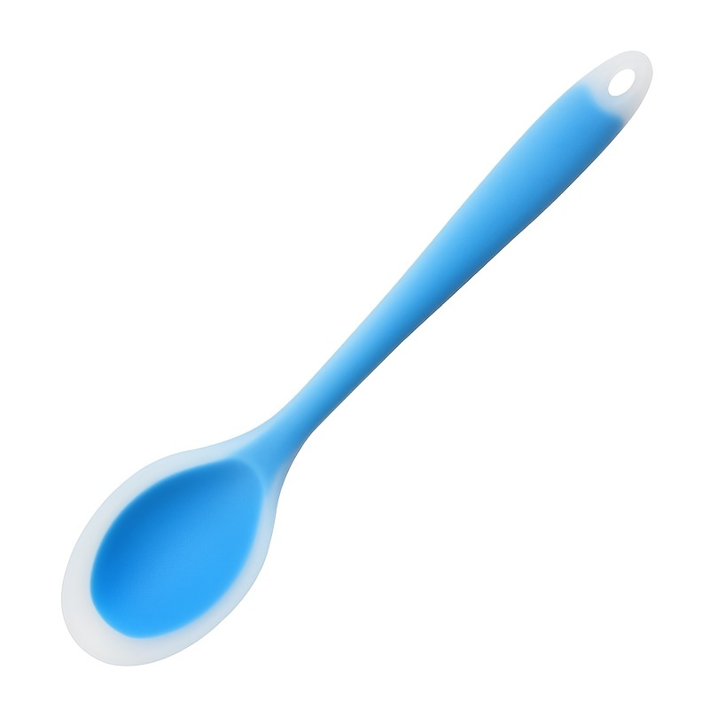 Silicone Spoon Colorful Small Spoon Soup Spoon Kitchen - Temu