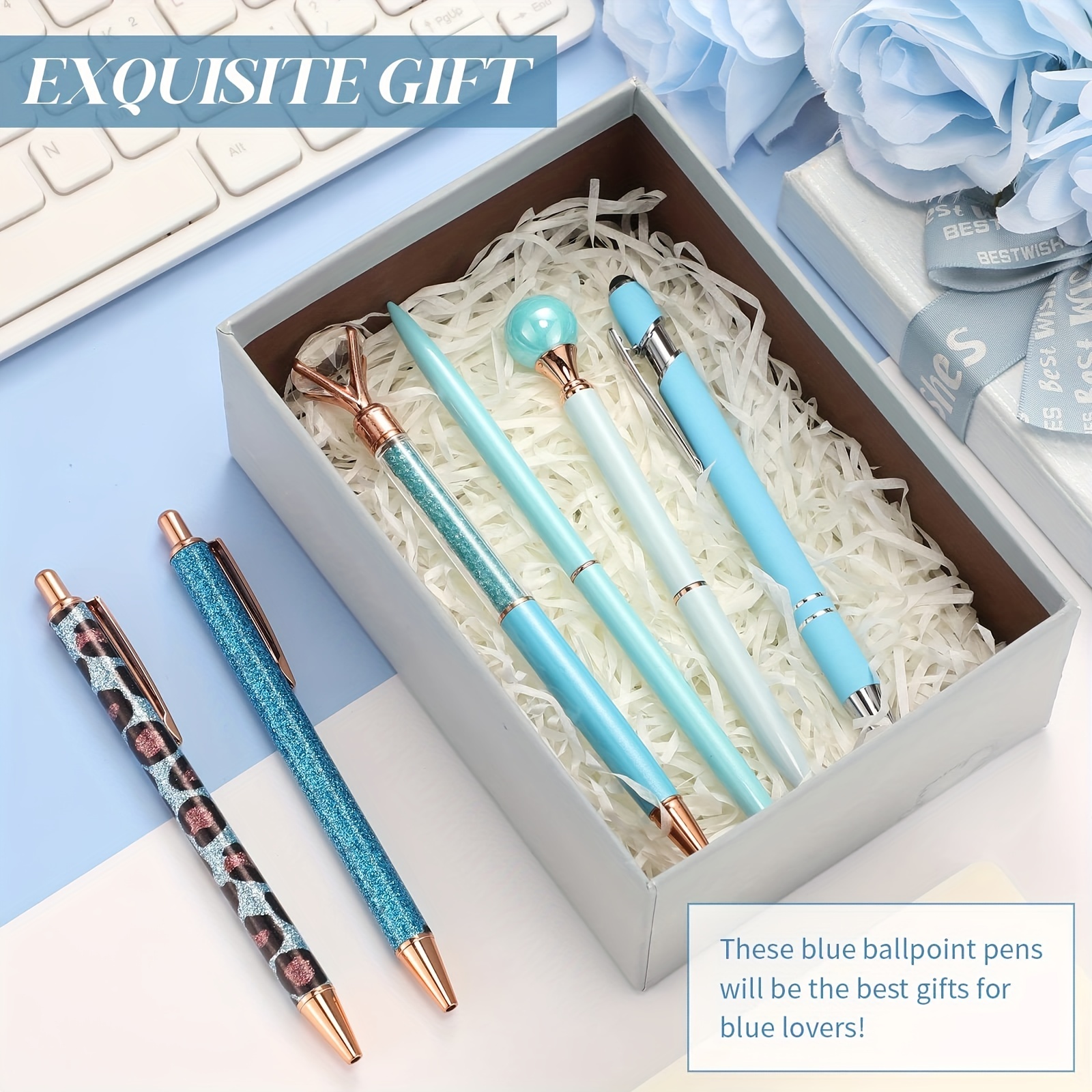 Teacher Pen Set – Turquoise and Tequila