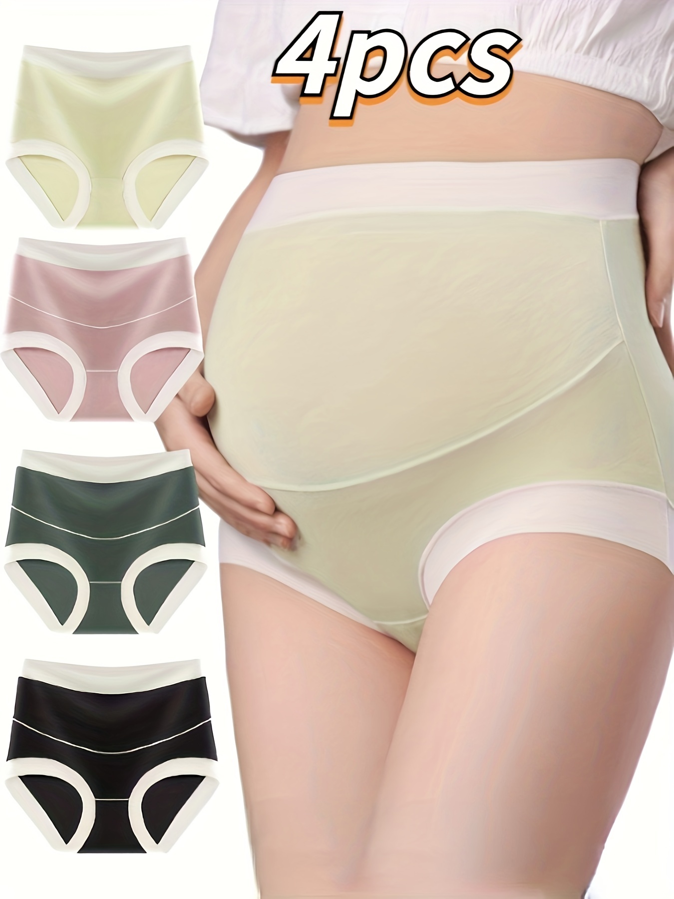 YATEMAO 2020 U-Shaped Maternity Underwear for Pregnant Women Pregnancy  Clothing Low Waist Panties Intimates Underwear