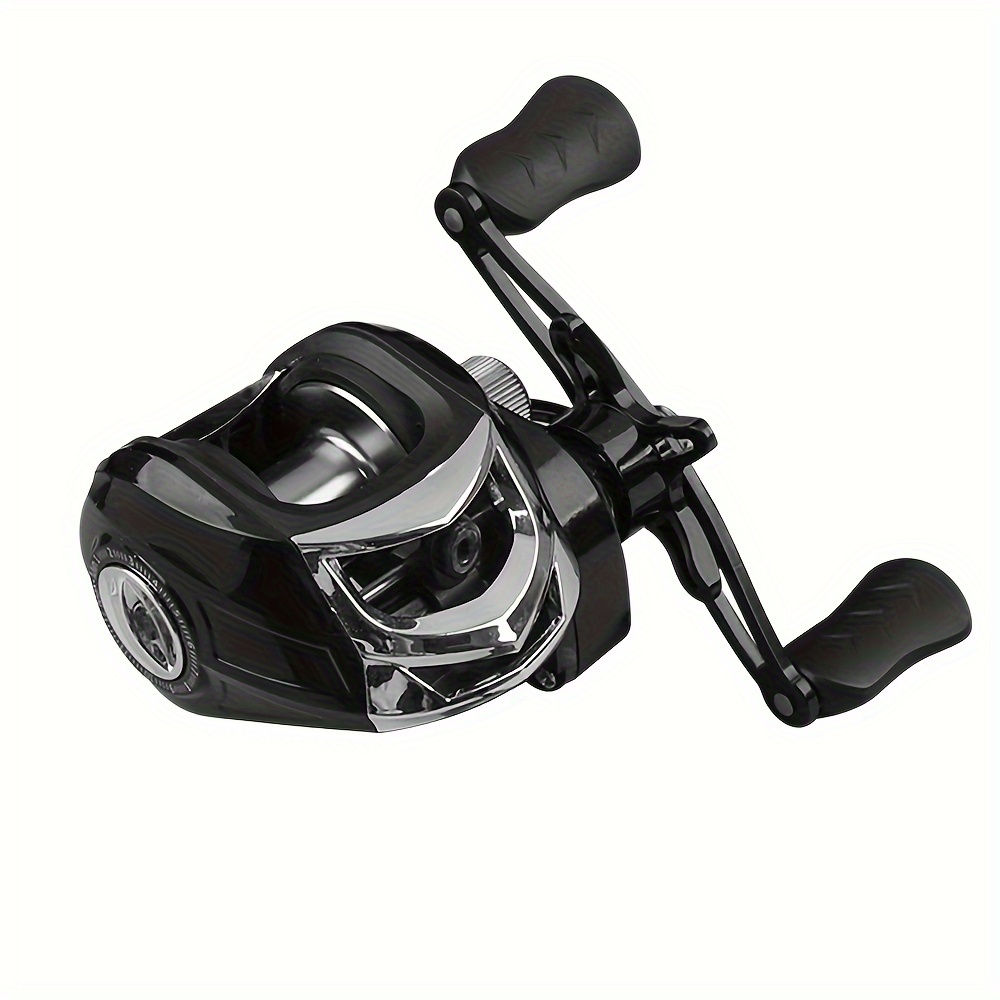 * 1pc 7.2:1 Gear Ratio Left/Right Hand Baitcasting Reel, Smooth 18+1 BB  Metal Fishing Reel For Freshwater Saltwater