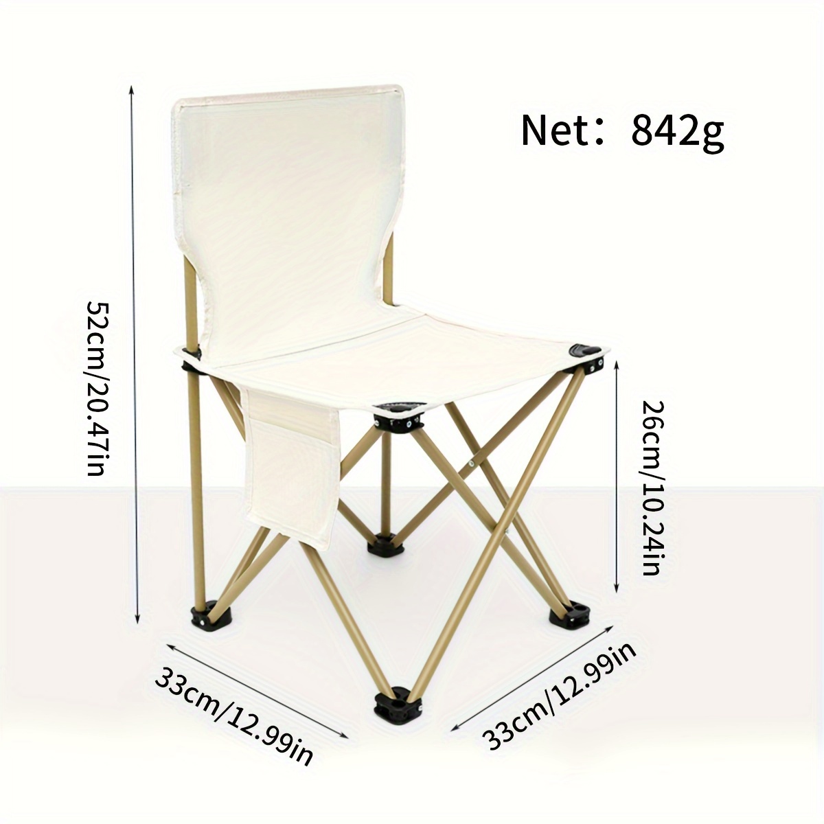 Portable Outdoor Folding Chairs for Picnic Camping Fishing