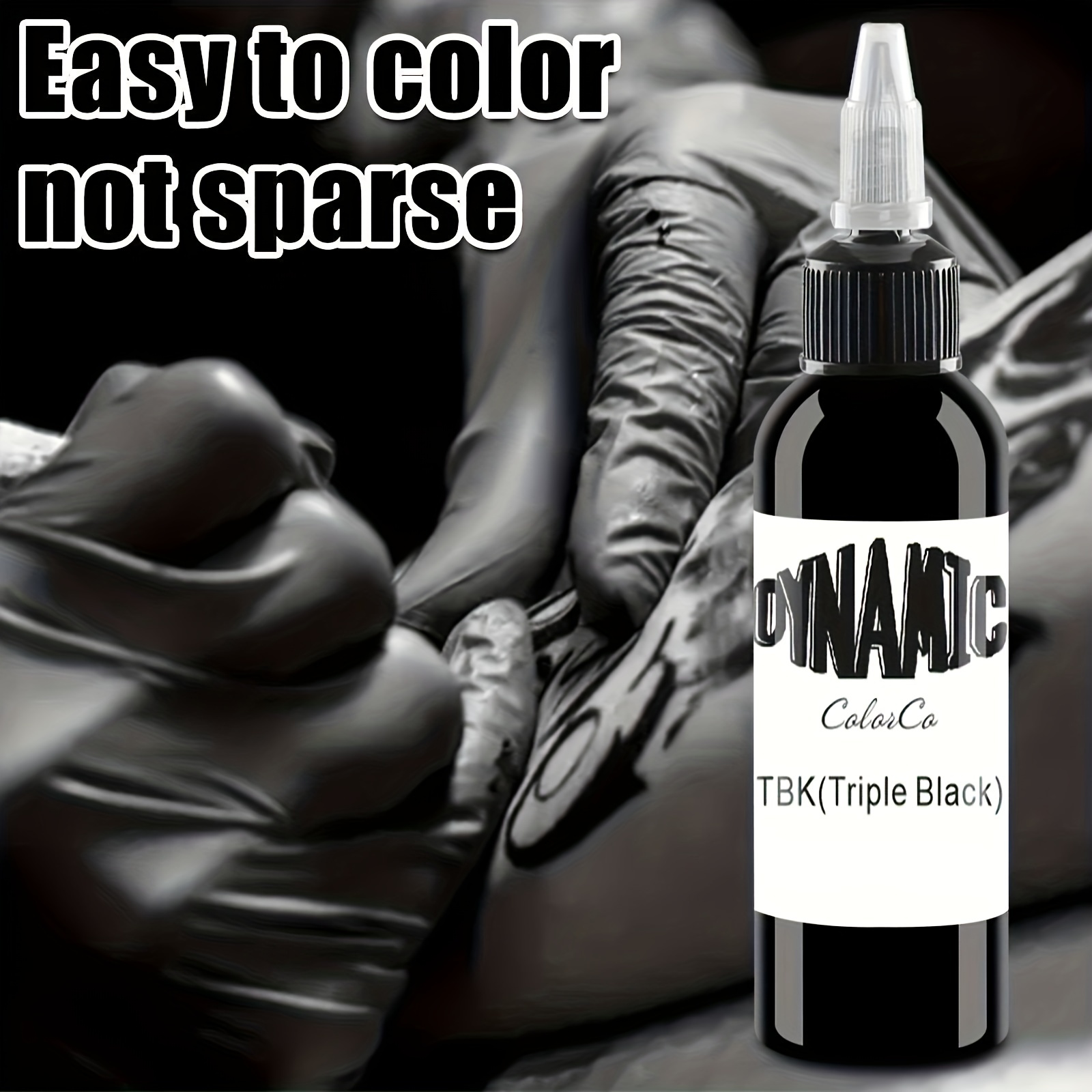 Black Tattoo Ink Professional Tattoo Tattoo Painting - Temu