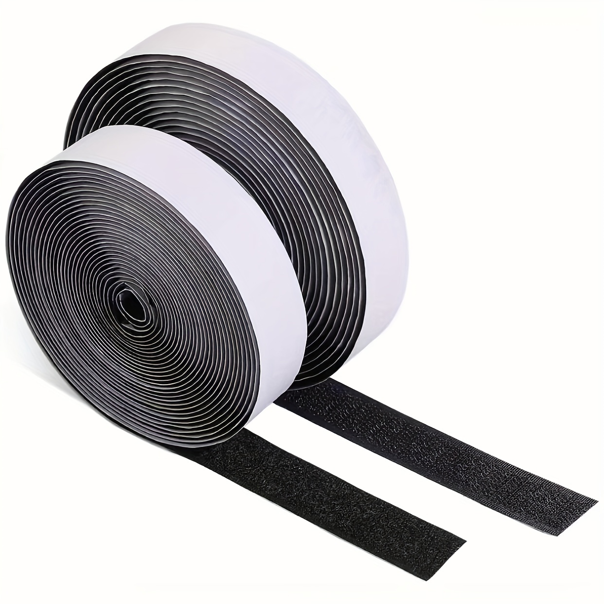 60 piezas de cinta Velcro reutilizable autoadhesiva súper fuerte